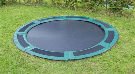 trampolin versenkt|Boden